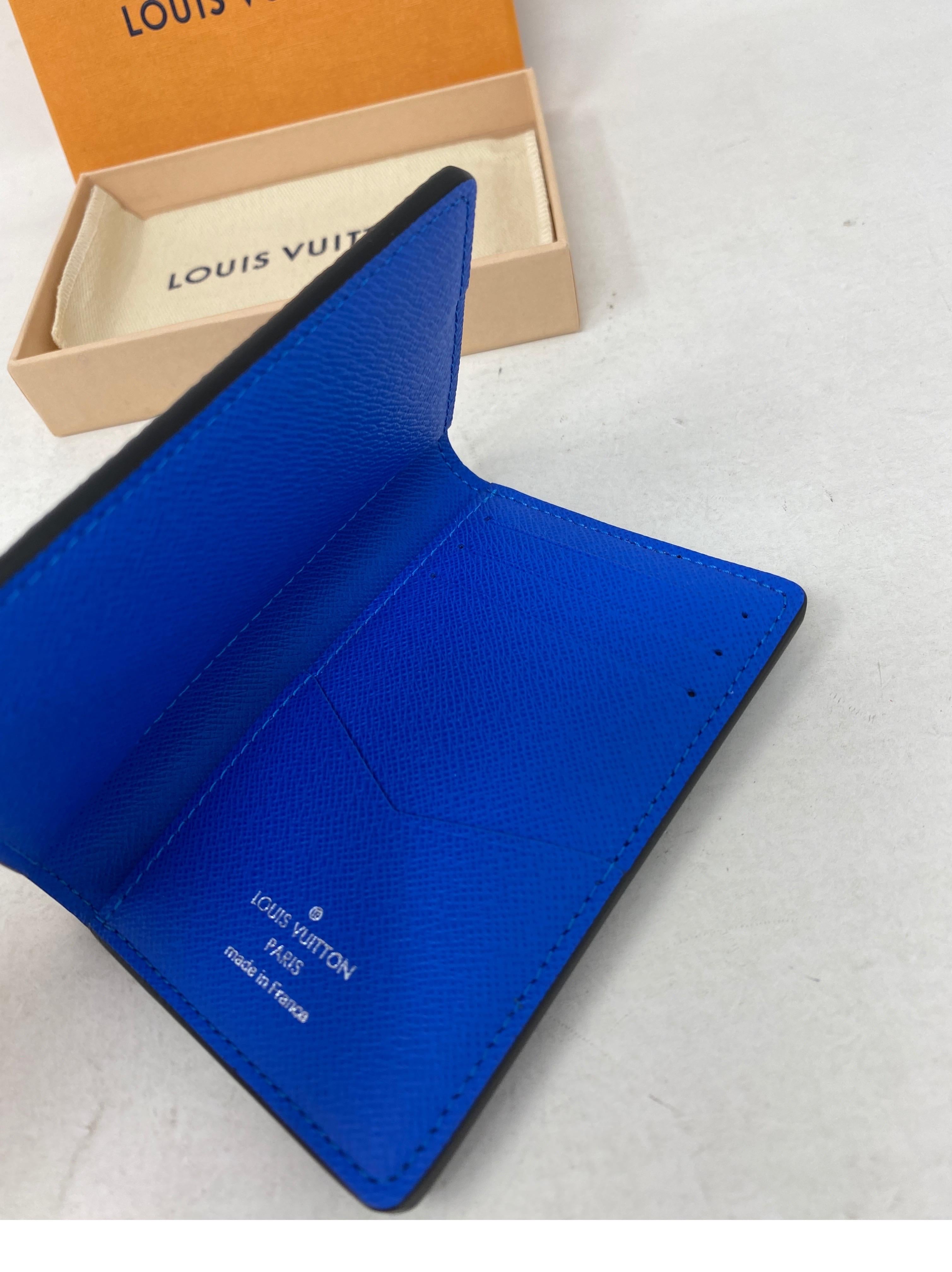 Louis Vuitton Virgil Abloh Blue  Green Monogram Illusion Leather PF  Slender Wallet 2022 Available For Immediate Sale At Sothebys